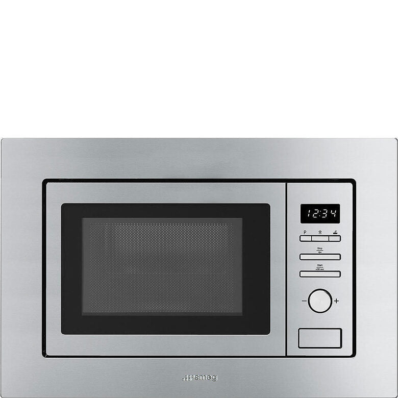 Smeg FMI020X Forno a Microonde Da incasso Microonde con grill 20 L 800 W Acciaio inossidabile