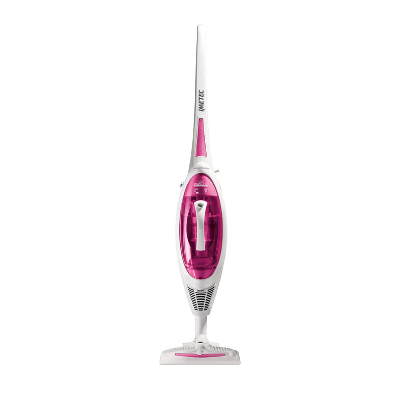 Imetec 8652 scopa elettrica Senza sacchetto 0,7 L 700 W Rosa, Bianco