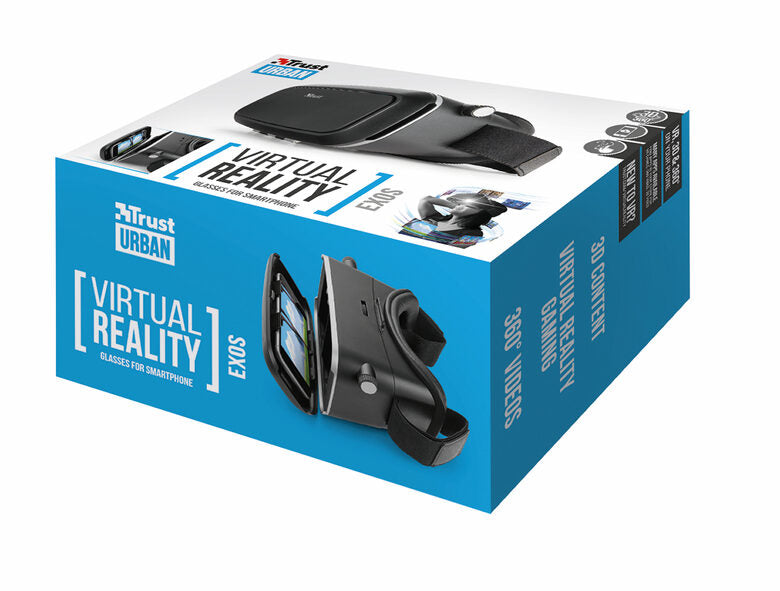 Trust EXOS 3D Visore collegato allo smartphone 385 g Nero