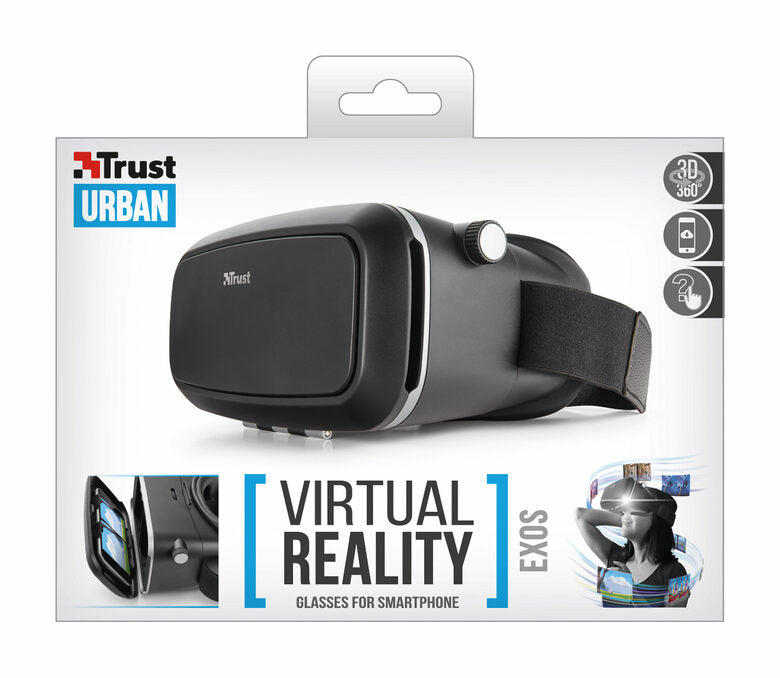 Trust EXOS 3D Visore collegato allo smartphone 385 g Nero