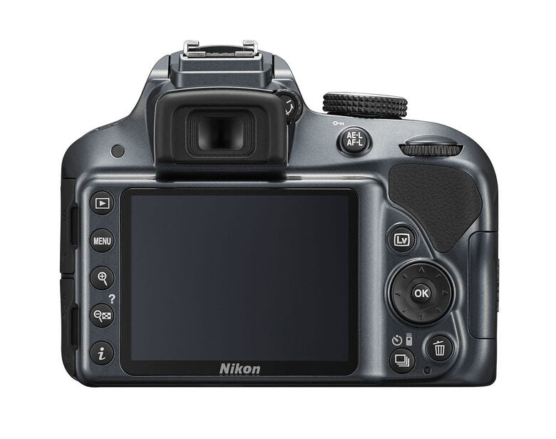 Nikon D3300 + AF-P 18-55mm + SD 8GB Kit fotocamere SLR 24,2 MP CMOS 6000 x 4000 Pixel Nero