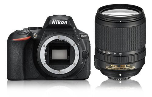 Nikon D5600 + AF-S DX 18-140mm G ED VR Kit fotocamere SLR 24,2 MP CMOS 6000 x 4000 Pixel Nero
