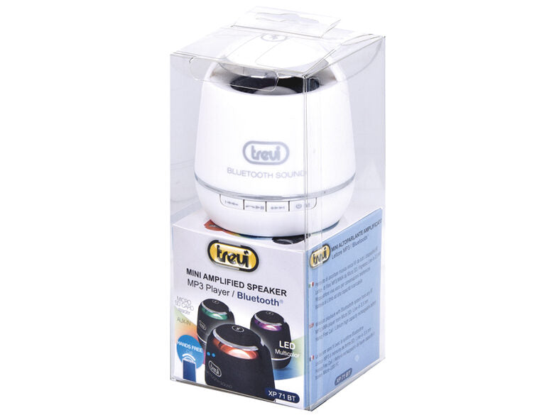 Trevi XP 71 BT Altoparlante portatile stereo Bianco 3 W