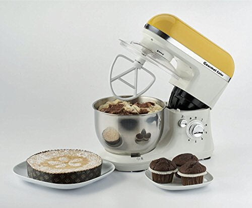 Ariete Gourmet Color robot da cucina 1000 W 4 L Bianco, Giallo