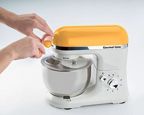 Ariete Gourmet Color robot da cucina 1000 W 4 L Bianco, Giallo