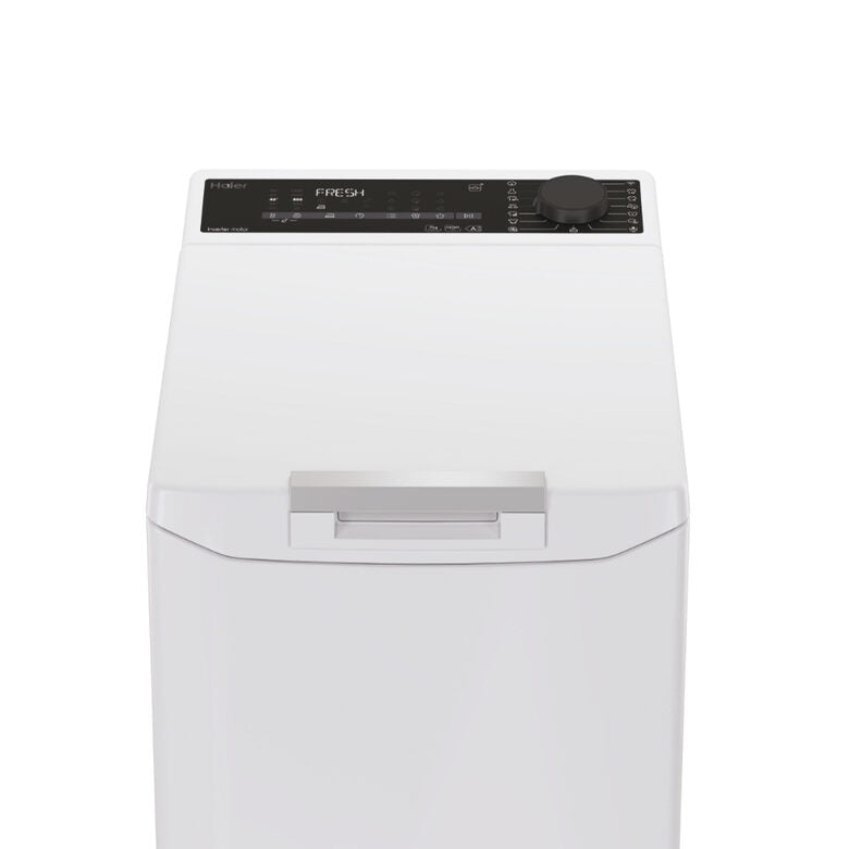 Haier THASN476TM5-S T Serie 7 Lavatrice Carica Dall'alto A Libera Installazione 7 Kg, 1400 Giri, Classe A, Inverter, Vapore, Bianco