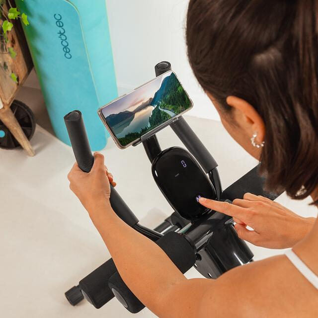 Cecotec AB Trainer Macchina per addominali pieghevole con supporto per dispositivi