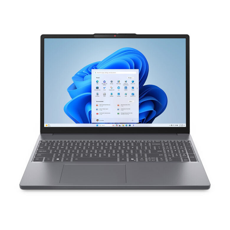Lenovo IdeaPad | Notebook Slim 3 | Display 15.3'' WUXGA (1920x1200) | Processore AMD Ryzen 5 150 | Memoria RAM 16GB | Memoria SSD 512GB | Scheda grafica Integrata | Sistema Operativo WINDOWS 11 HOME | LUNA_GREY | Caricatore NON incluso