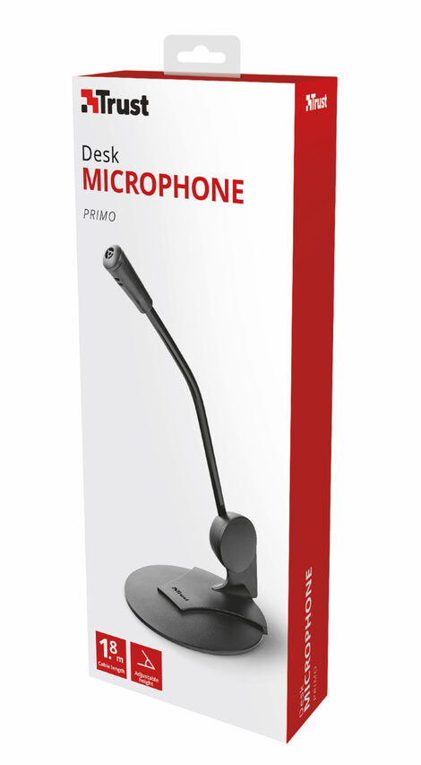 Trust 21674 microfono Nero Microfono per PC