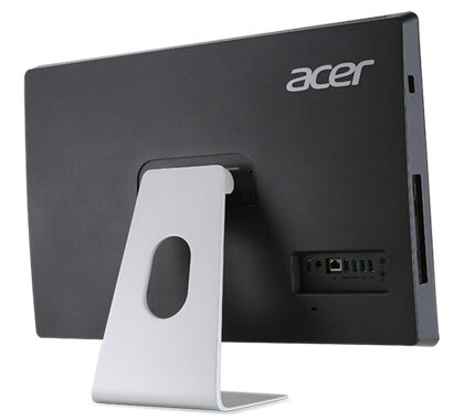 Acer Aspire Z3-705 54,6 cm (21.5") 1920 x 1080 Pixel Intel® Core™ i3 di quinta generazione 4 GB DDR3L-SDRAM 1000 GB HDD PC All-in-one Windows 10 Home Wi-Fi 5 (802.11ac) Nero, Argento