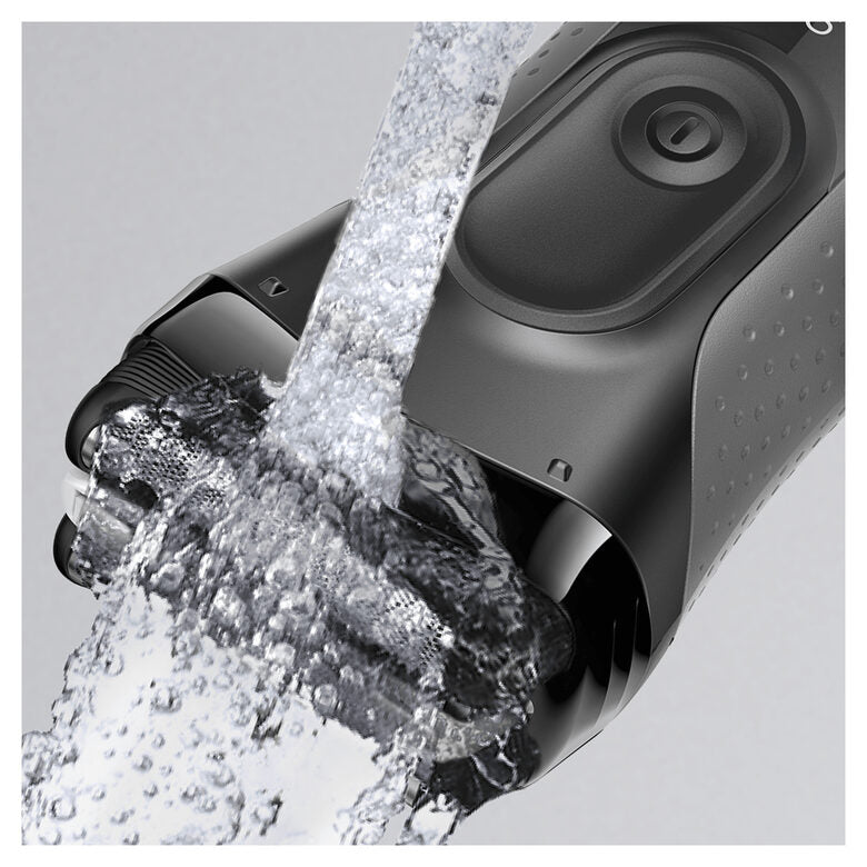 Braun BeardTrimmer Series 3 3000BT Shave&Style Rasoio Da Barba Elettrico Da Uomo, Nero/Grigio