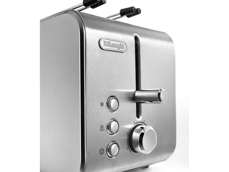 De’Longhi CTX 2203 tostapane 2 fetta/e 550 W Argento