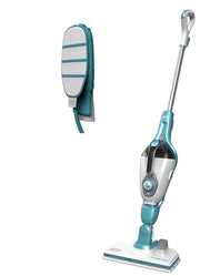 Black & Decker FSMH1321JMD Pulitore a vapore Pulitore a vapore verticale 0,5 L 1300 W Blu, Bianco