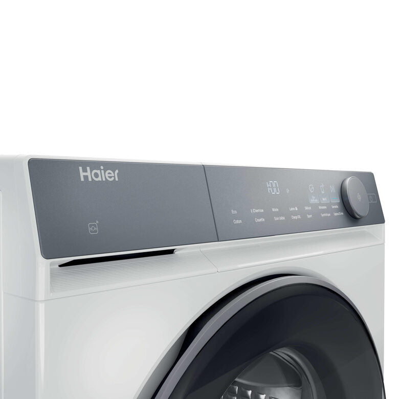 Haier HD100-C367U1 X Serie 7 Asciugatrice A Libera Installazione 10 Kg, Pompa Di Calore, Wi-Fi Smart, I-Time, Classe C, Bianco