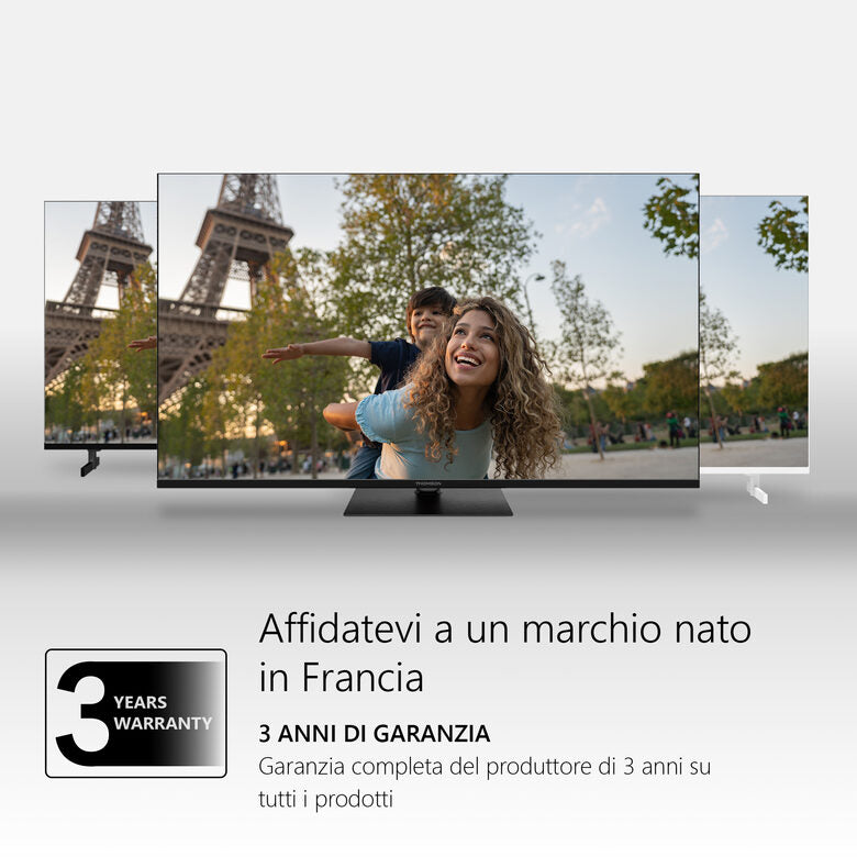 Thomson 55UG4S14W TV 139,7 cm (55") 4K Ultra HD Smart TV Wi-Fi Bianco