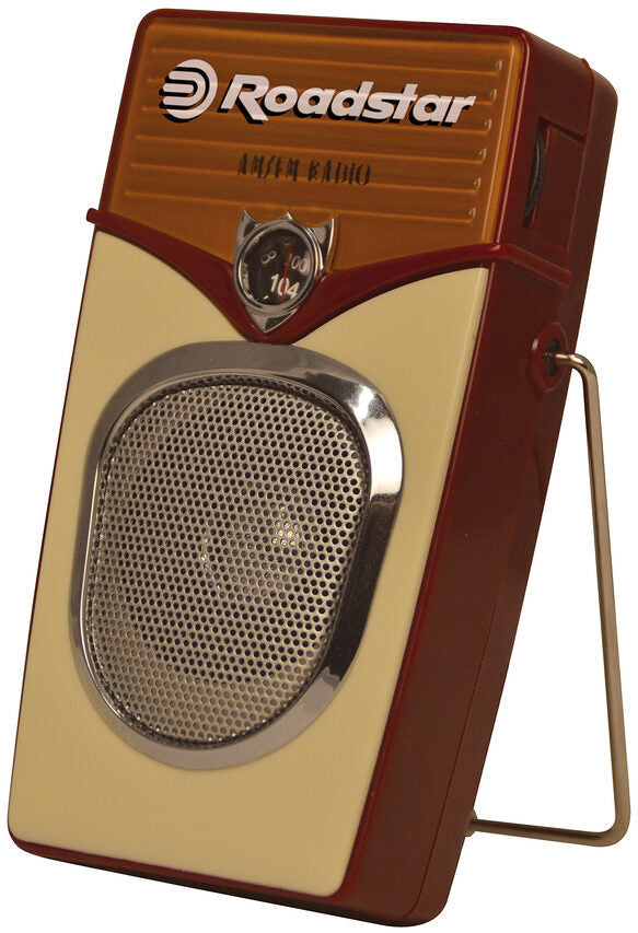 Roadstar TRA-255 radio Portatile Analogico Avorio, Rosso