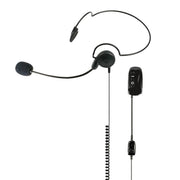 Midland WA 29 Auricolare Wireless A clip, Passanuca Bluetooth Nero