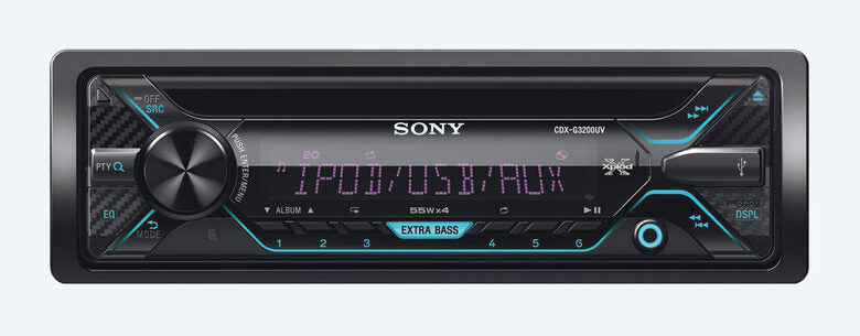 Sony CDX-G3200UV Nero 220 W