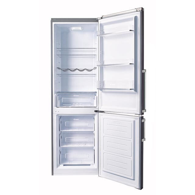 Candy CCBS 6184XH/1 frigorifero con congelatore Libera installazione 305 L Acciaio inossidabile