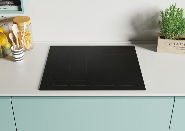 Candy CETPS64MCWFTT/1 Nero Da incasso 59 cm Piano cottura a induzione 4 Fornello(i)