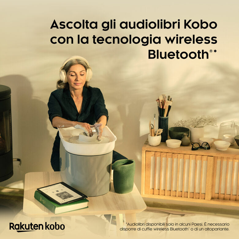 Rakuten Kobo Elipsa 2E lettore e-book reader Touch screen 32 GB Wi-Fi Nero