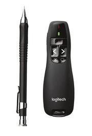 Logitech Wireless Presenter R400 puntatore wireless RF Nero