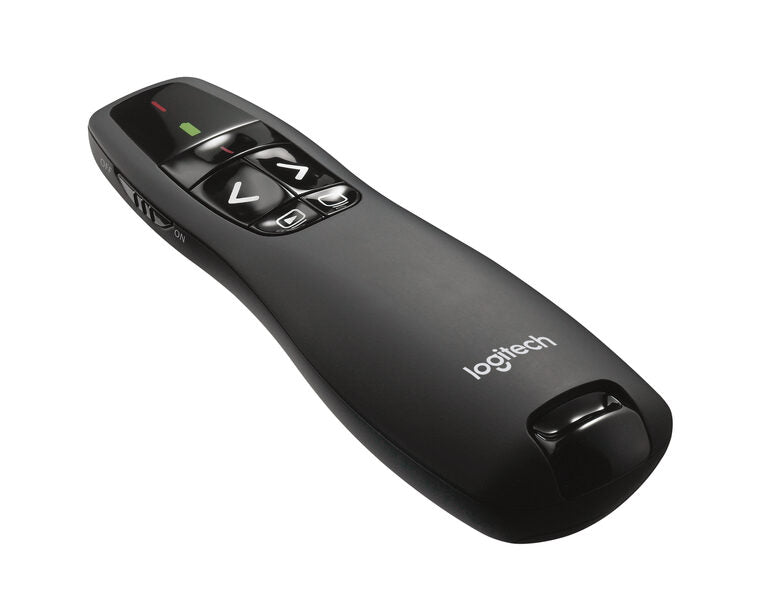 Logitech Wireless Presenter R400 puntatore wireless RF Nero