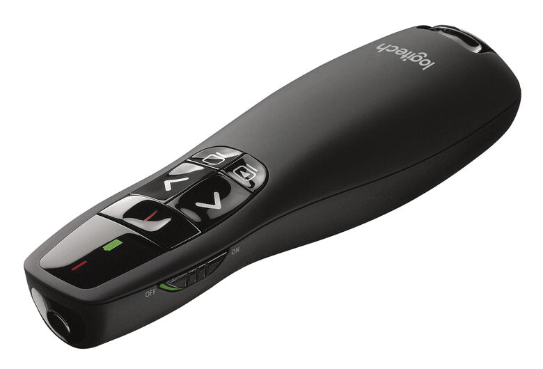 Logitech Wireless Presenter R400 puntatore wireless RF Nero