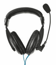 Trust 21661 cuffia e auricolare Cablato A Padiglione Musica e Chiamate Nero