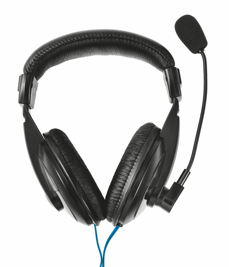 Trust 21661 cuffia e auricolare Cablato A Padiglione Musica e Chiamate Nero