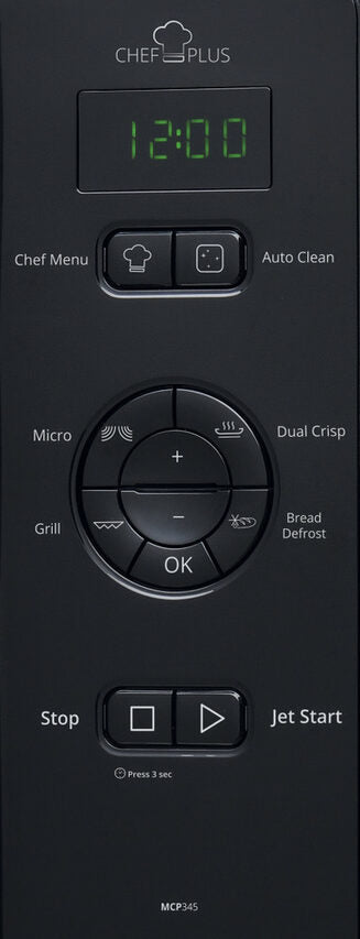 Whirlpool MCP 345 BL Superficie piana Microonde combinato 25 L 800 W Nero
