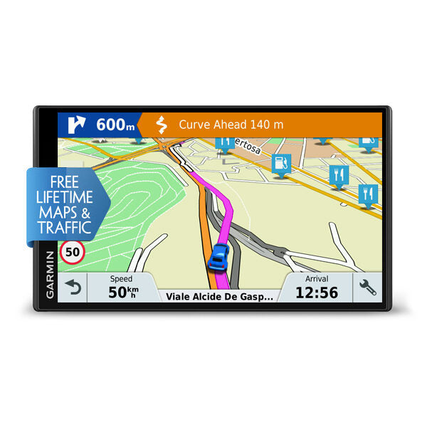 Garmin DriveSmart 61 LMT-S navigatore Fisso 17,6 cm (6.95") TFT Touch screen 243 g Nero