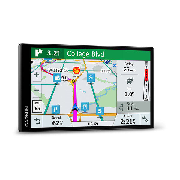 Garmin DriveSmart 61 LMT-S navigatore Fisso 17,6 cm (6.95") TFT Touch screen 243 g Nero