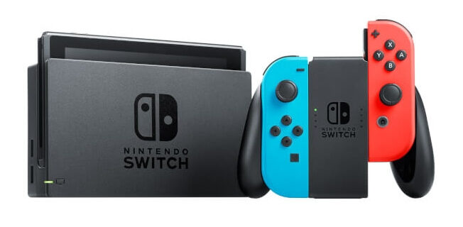Nintendo Switch con Joy-Con Rosso Neon e Blu Neon