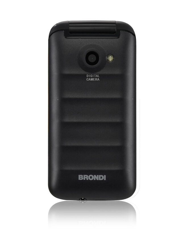 Brondi Fox 4,5 cm (1.77") 74 g Nero Telefono cellulare basico