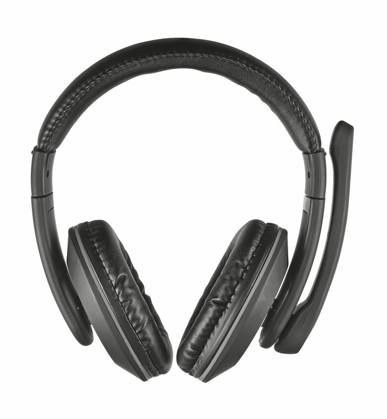 Trust 21662 cuffia e auricolare Cablato A Padiglione Musica e Chiamate Nero