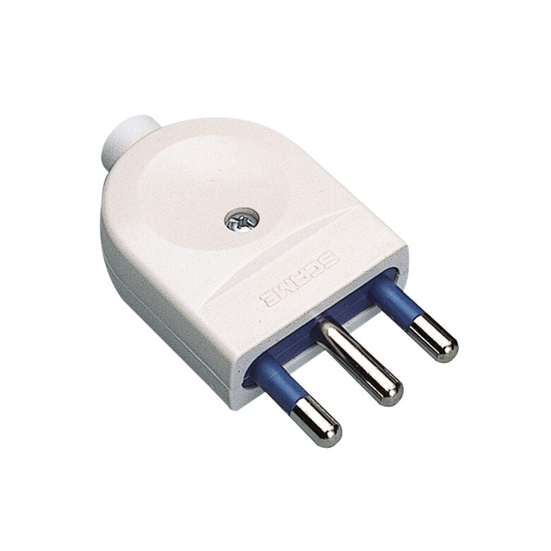 Poly Pool PP0461 presa elettrica Tipo L Bianco 2P+E