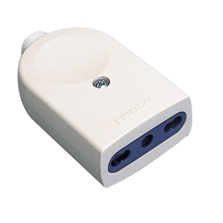 Poly Pool PP0466 presa elettrica 2P+T Bianco