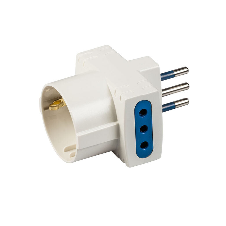 Poly Pool PP0467X adattatore per presa di corrente Tipo L (IT) Tipo L (IT) + Tipo F