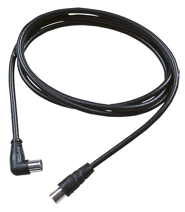 Poly Pool PP0619.1 cavo coassiale 1,5 m F Plug Nero