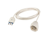 Poly Pool PP2621 prolunghe e multiple 3 m 1 presa(e) AC Interno Bianco