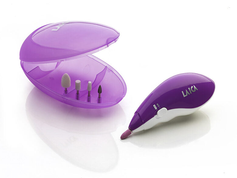 Laica PC3005 strumento per manicure/pedicure Viola, Bianco