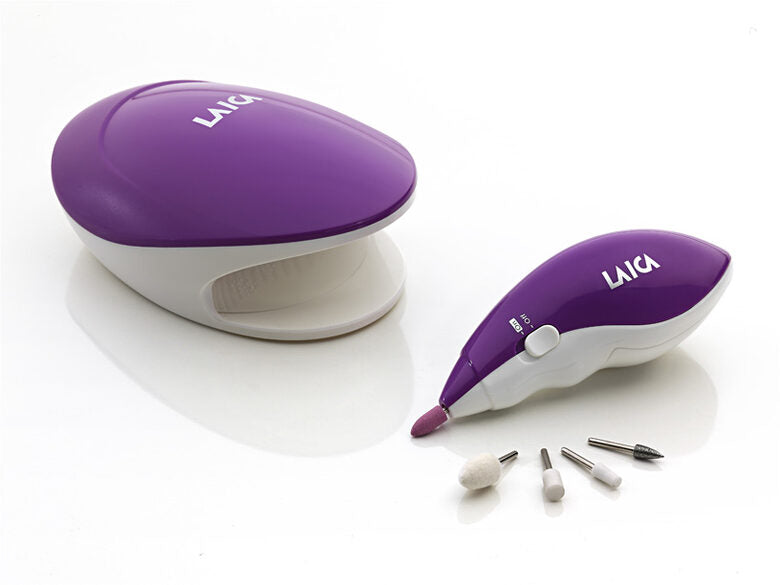 Laica PC3005 strumento per manicure/pedicure Viola, Bianco