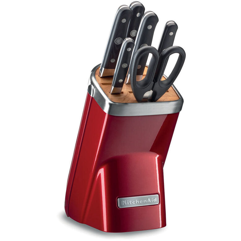 KitchenAid KKFMA07CA posata da cucina e set di coltelli 7 pz Set di coltelli/coltelleria con ceppo