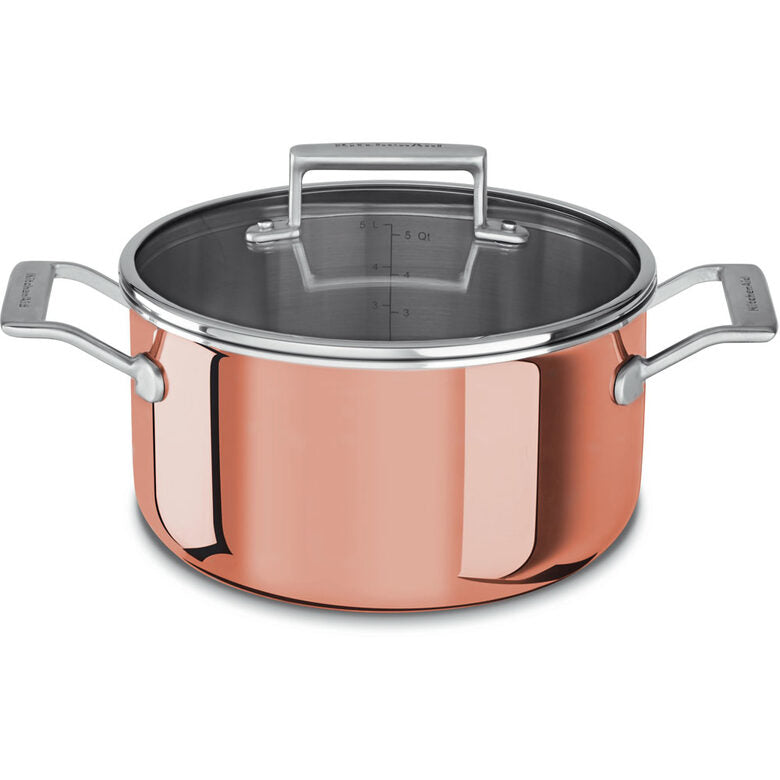 KitchenAid KC2P60LCCP pentola 5 L Rame Alluminio, Rame, Acciaio inossidabile