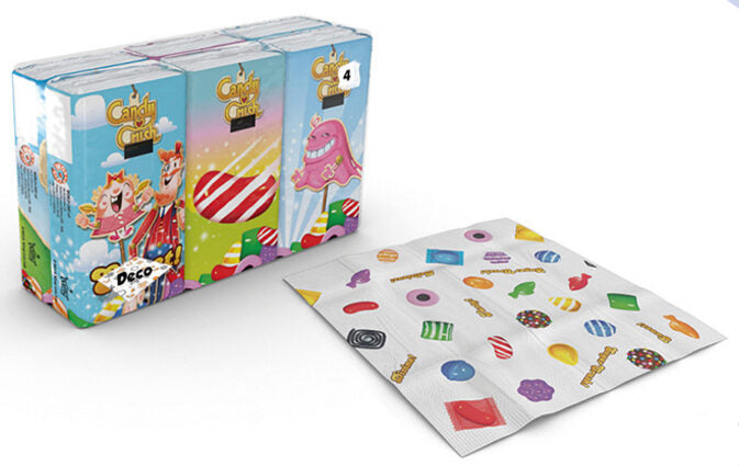 World Cart CC-HS-2 tovagliolo di carta Multicolore 6 pz