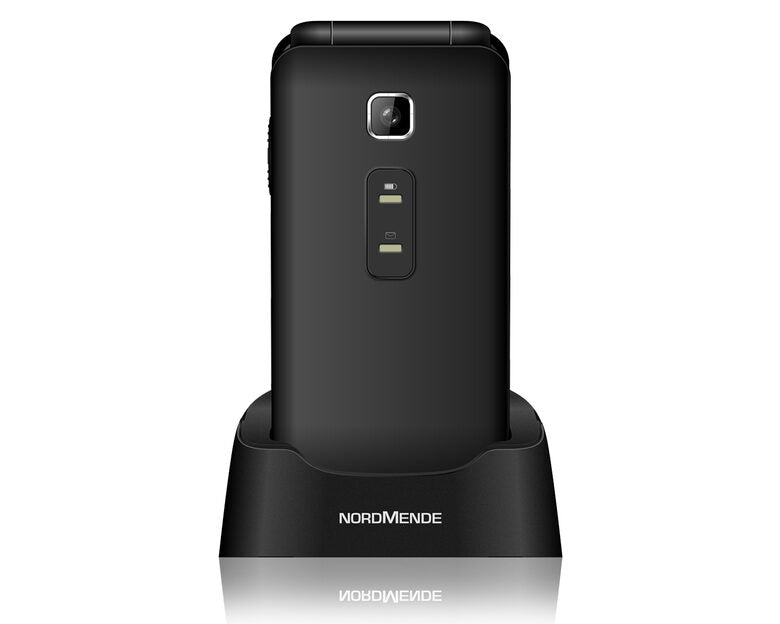 Nordmende FLIP100S 6,1 cm (2.4") Nero Telefono per anziani