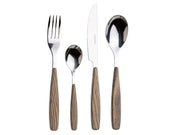 Foppapedretti 9901343172 set di posate 24 pz Oliva, Acciaio inossidabile