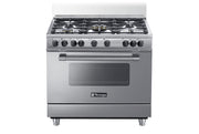 Tecnogas PP965MX Cucina freestanding Gas Acciaio inossidabile
