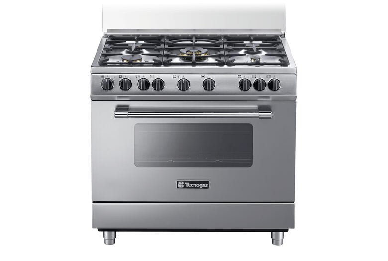 Tecnogas PP965MX Cucina freestanding Gas Acciaio inossidabile